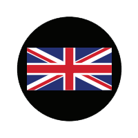 CUSTOM 3 LAYER GLASS GOBO (2 colours + black + transparent)
